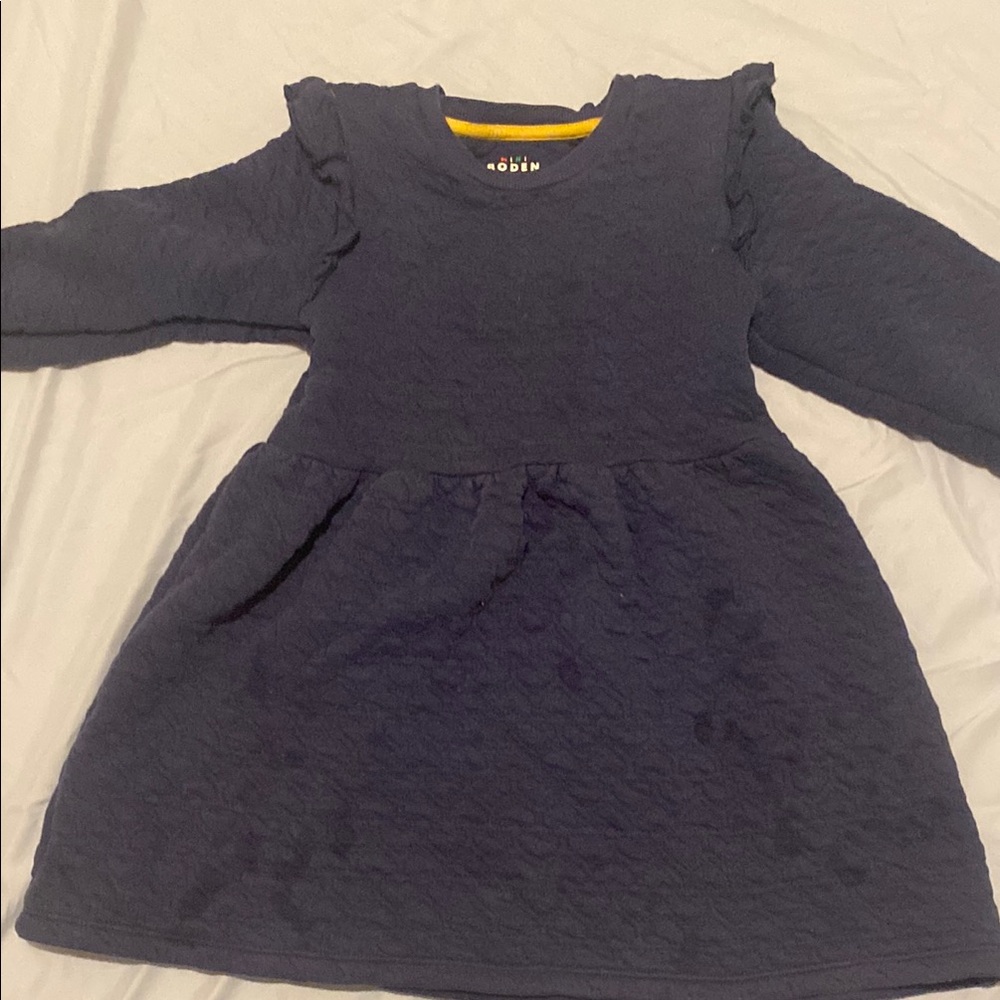 Mini Boden Dark Blue Kids Dress